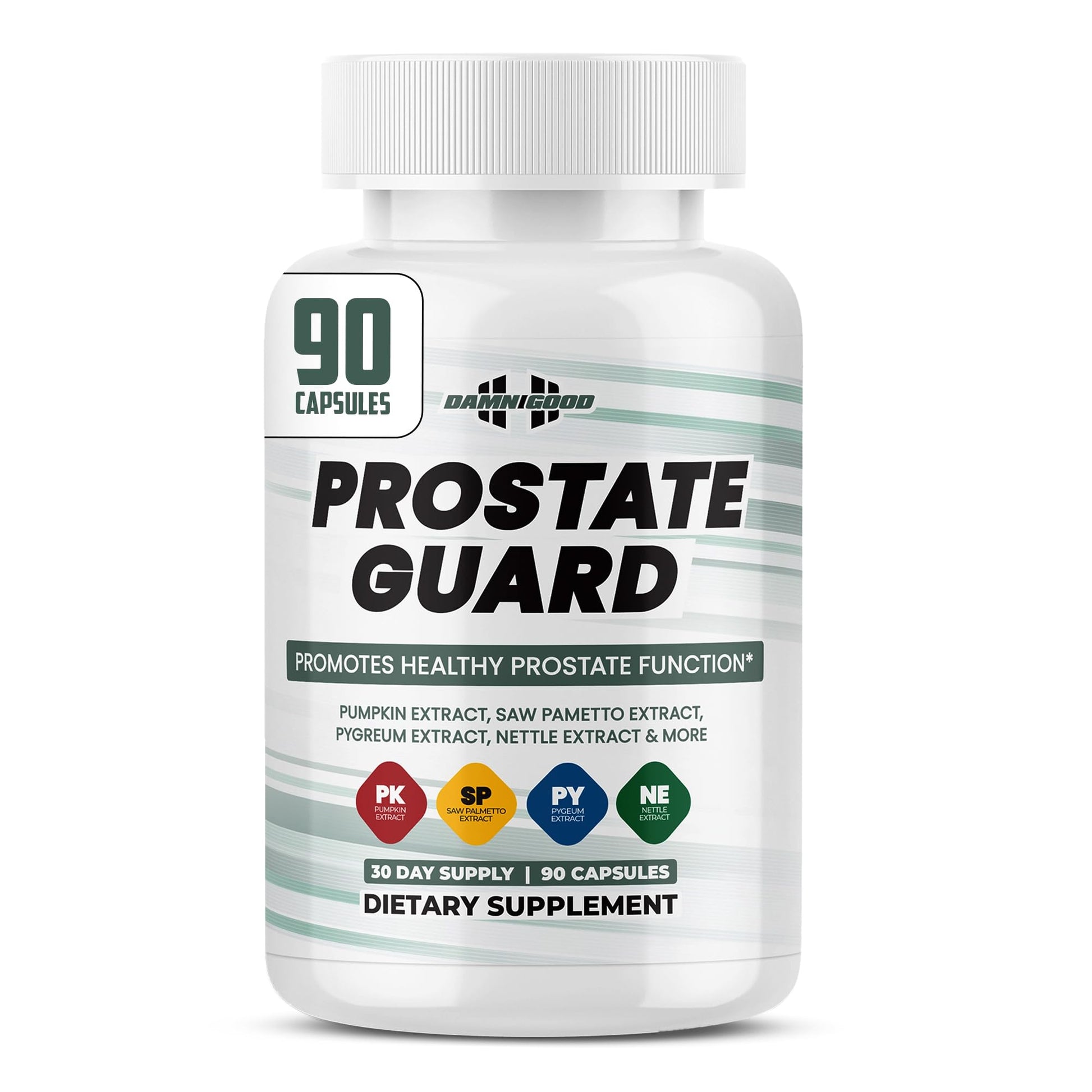 DAMN GOOD The Hodge Twins Prostate Guard - 90 Capsules Guard Vitality Complex – Comfort Blend for Nighttime Routine, Restful Rhythm - Men's Supplements for Health Supports Relaxation DAMN GOODBuy Supplements Australia