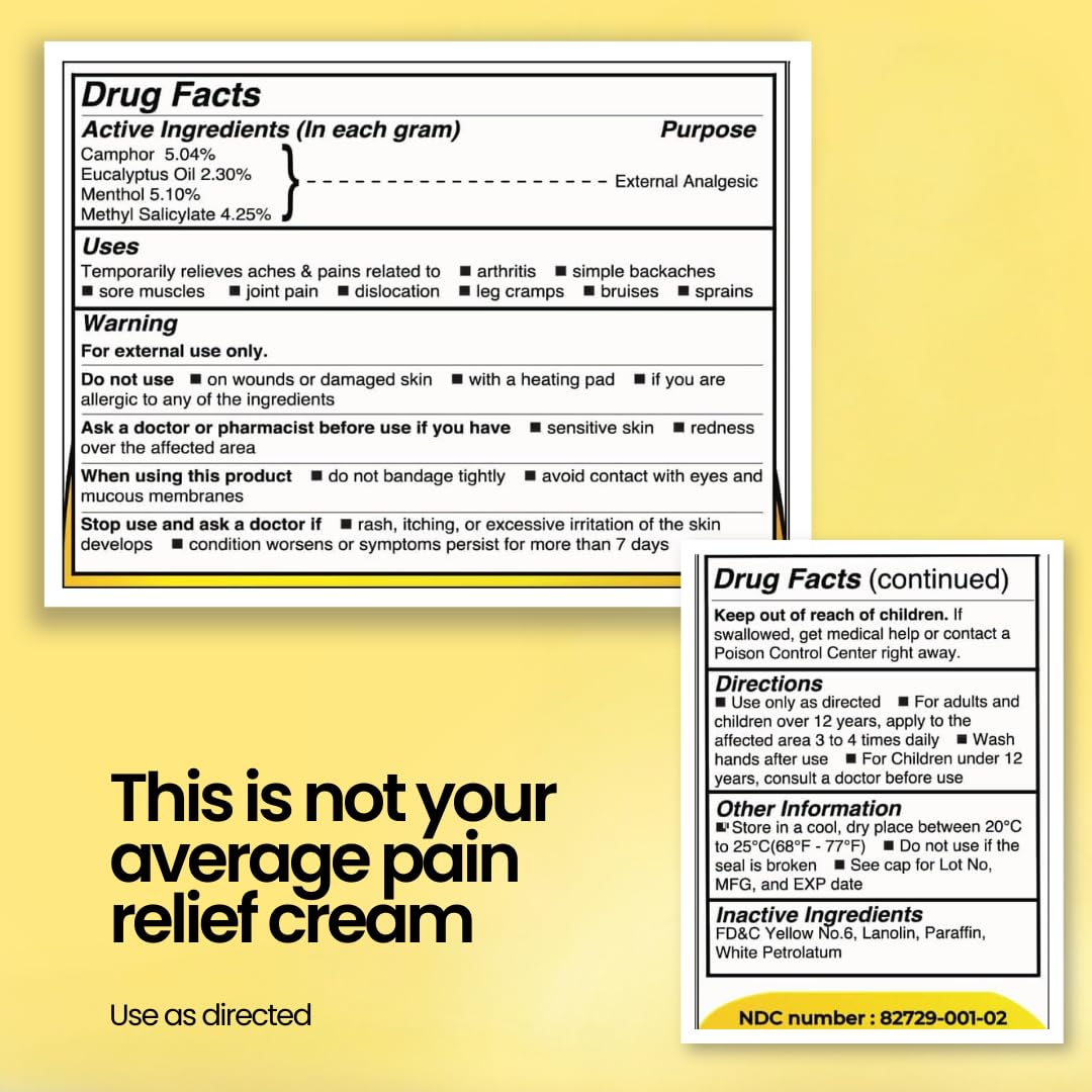 Aboniki Powerful Topical Pain Relief Balm with Natural Ingredients | Fast-Acting Soothing Relief for Joints & Muscle Pain, Soreness, Cramps | Long Lasting Full Body Rub (12 Plastic Jars) AbonikiBuy Supplements Australia