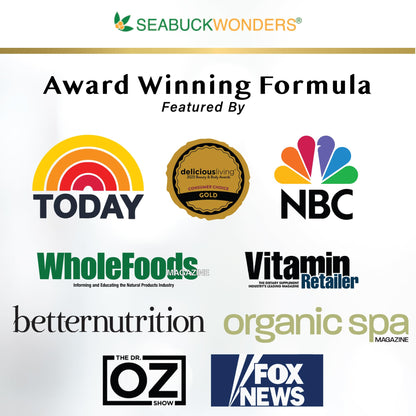 SeabuckWonders Sea Buckthorn Oil Blend, Omega-7 Complete, Max Potency, 120 Count SEABUCKWONDERSBuy Supplements Australia