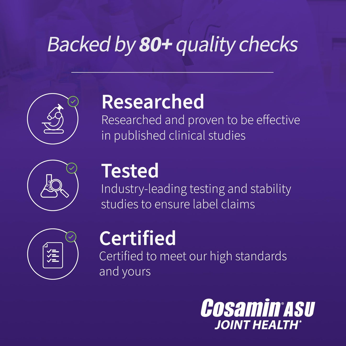 Nutramax Laboratories Cosamin® ASU Joint Health Supplement with Glucosamine, Chondroitin & ASU for Adult Men & Women, Joint Supplement, 230 Capsules Nutramax LaboratoriesBuy Supplements Australia