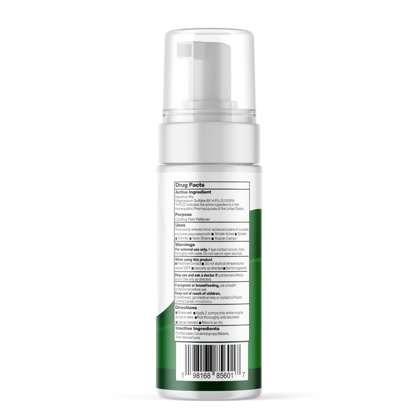 Seagenix Menthol Relief Muscle and Joint Foam - Magnesium Spray Menthol Formula - Joint and Muscle Relief – Relax Tight Muscles – Ease Muscle Cramps Fast - All Natural – Relief for Legs, Neck, Back. SeagenixBuy Supplements Australia