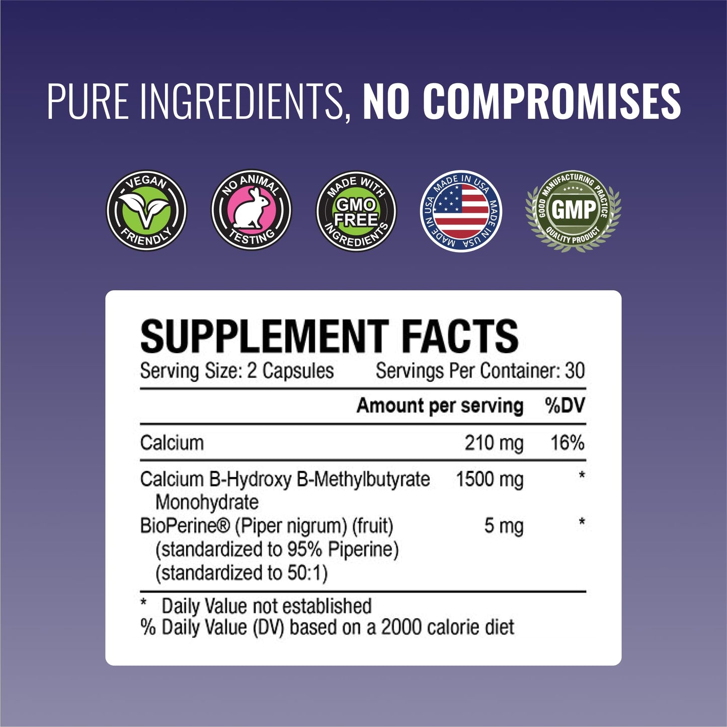 Approved Science HMB - 1500mg High Potency HMB Supplement with Calcium & BioPerine for Absorption - Muscle Health & Exercise Performance - 60 Vegan Capsules - Pack of 3 Approved ScienceBuy Supplements Australia