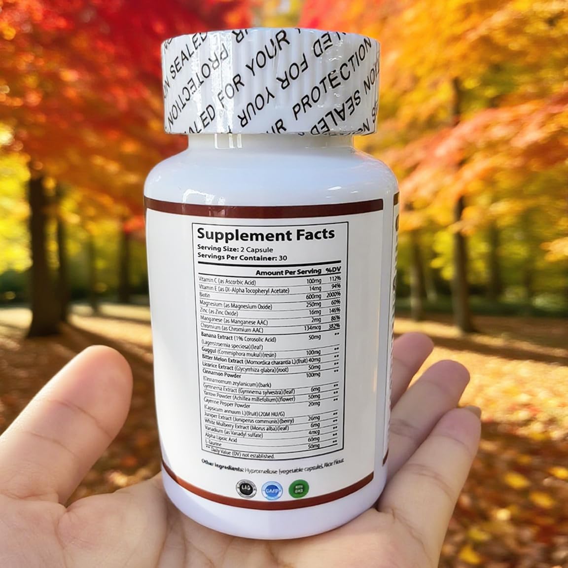 WINYEL Blood Sugar Complex Supplement - with Cinnamon, Bitter Melon, Chromium, Mulberry, Alpha Lipoic Acid, 60 Capsules WINYELBuy Supplements Australia