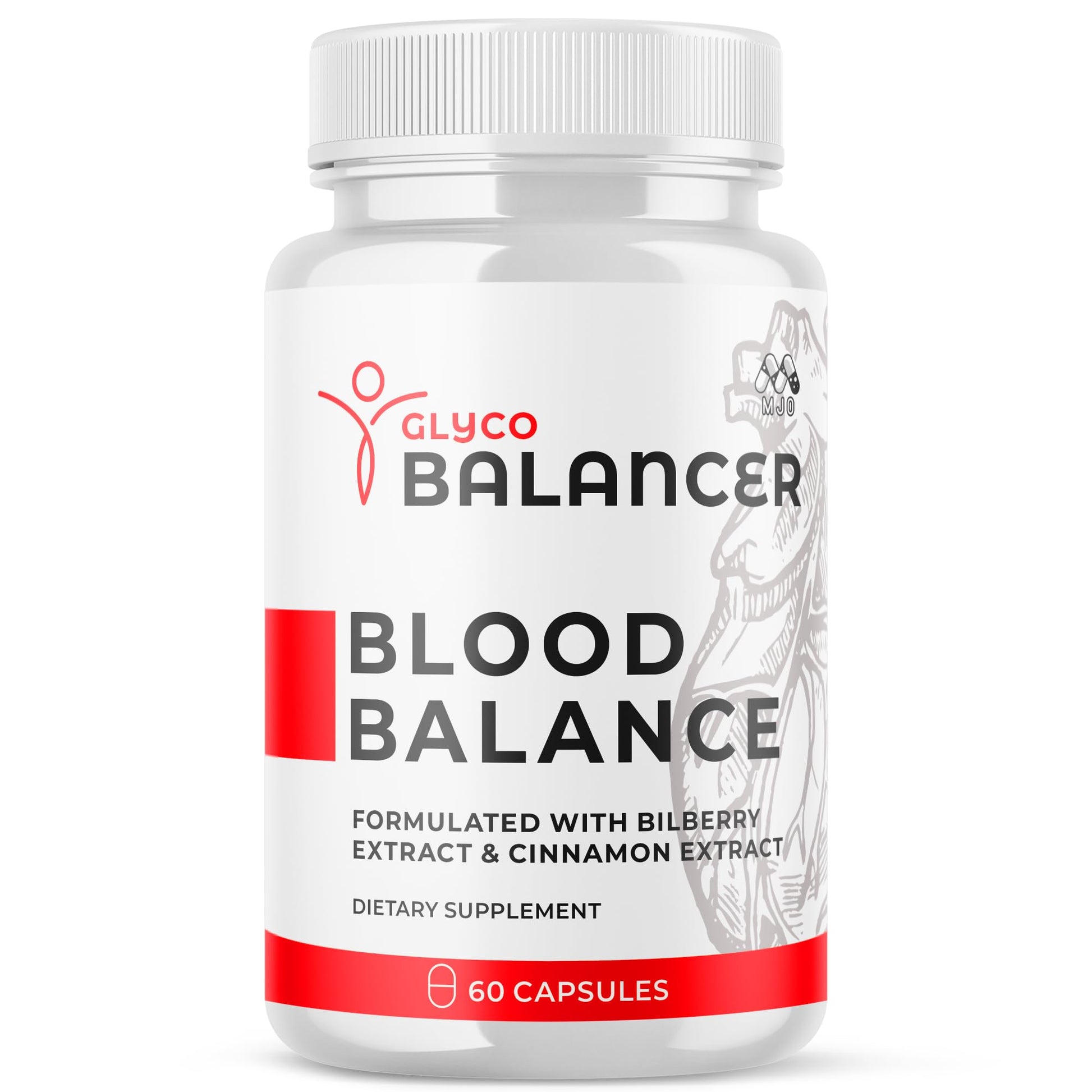 Glyco Balancer Capsules, Official GlycoBalancer Health Support Pills With All Natural Ingredients, Glyco Balancer Advanced Health & Wellness Support with Premium Vitamins for Women & Men (60 Capsules) MJOBuy Supplements Australia