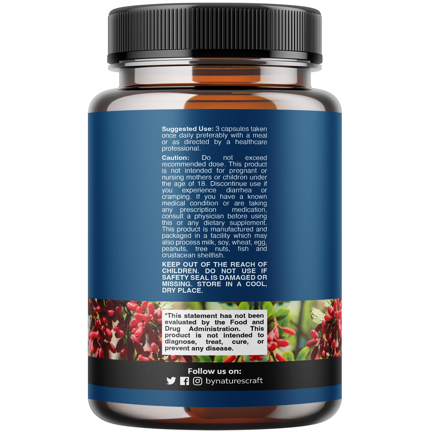 Balancing Berberine Plus 1200mg Per Serving Complex - Antioxidant Berberine with Ceylon Natures CraftBuy Supplements Australia