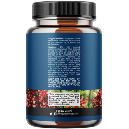 Balancing Berberine Plus 1200mg Per Serving Complex - Antioxidant Berberine with Ceylon Natures CraftBuy Supplements Australia