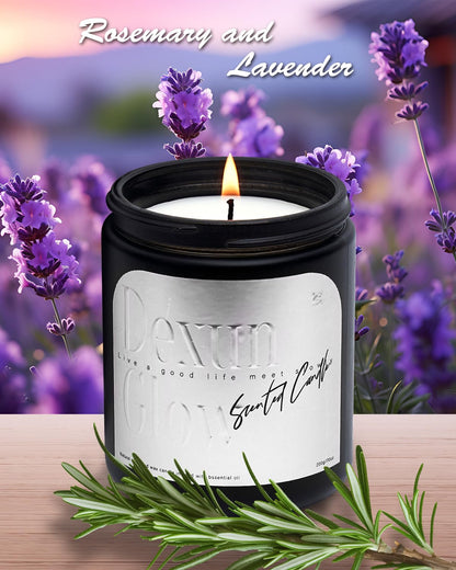 Aromatherapy Candle, Handcrafted with Natural Soy Wax and Essential Oils for Home Scented Appreciation Dexun GlowBuy Supplements Australia