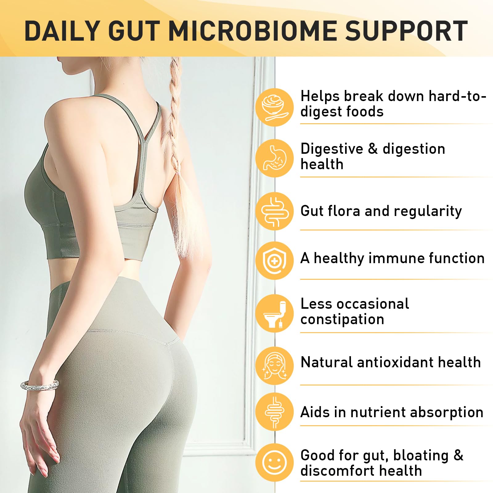 Probiotics for Women & Men, 300 Billion CFU 11 Strains, Probiotic with Organic Herbal GOGOSATISBuy Supplements Australia