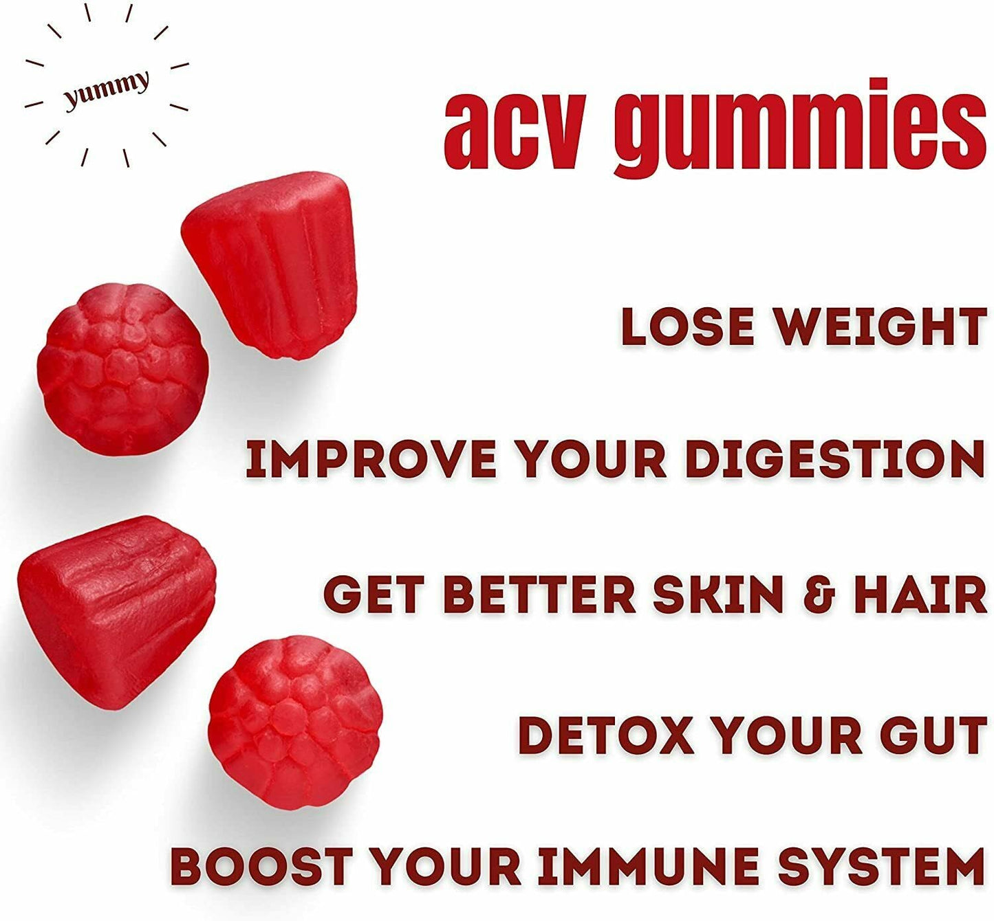 Nutriumph Apple Cider Vinegar Gummies with The Mother Vegan – Weight Loss, Detox NutriumphBuy Supplements Australia