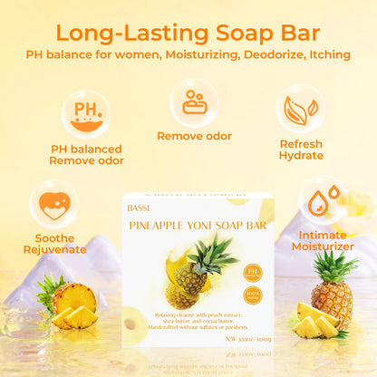 Feminine Wash & Yoni Oil & Yoni Soap Set for Women, Yoni Wash for Vaginal Ph Balance Remove Odor BASSIBuy Supplements Australia