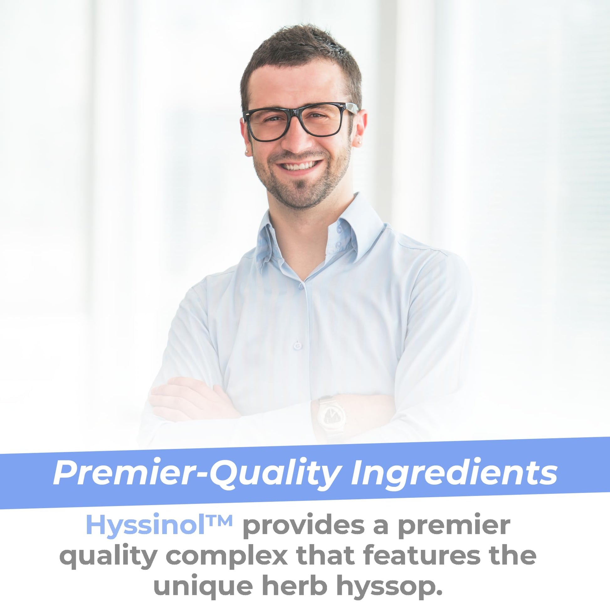 Premier Research Labs Hyssinol - Hyssop Herb, Hyssop Capsules, Wellness Pills with Organic Hyssop Dry Herb, Dietary Supplement with Green Tea, Antioxidant Support - 60 Vegetarian Capsules Premier Research LabsBuy Supplements Australia