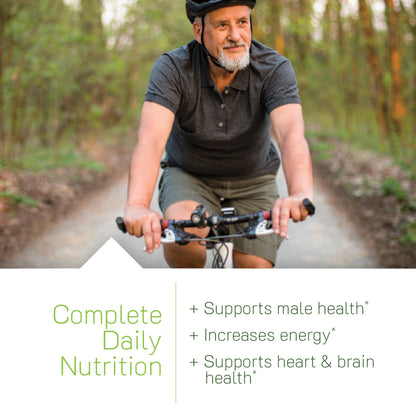 Irwin Naturals Men's Living Green Liquid-Gel Multi - 70 Essential Nutrients, Full-Spectrum Vitamin Supplements for Men, Wholefood Blend - Promotes Brain & Adrenal Support - 90 Liquid Soft-Gels Irwin NaturalsBuy Supplements Australia