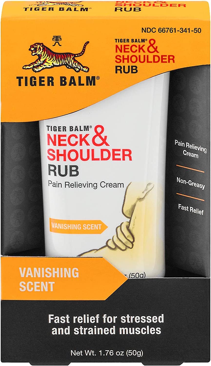 Tiger Balm Neck and Shoulder Rub 1.76 oz. Tiger BalmBuy Supplements Australia