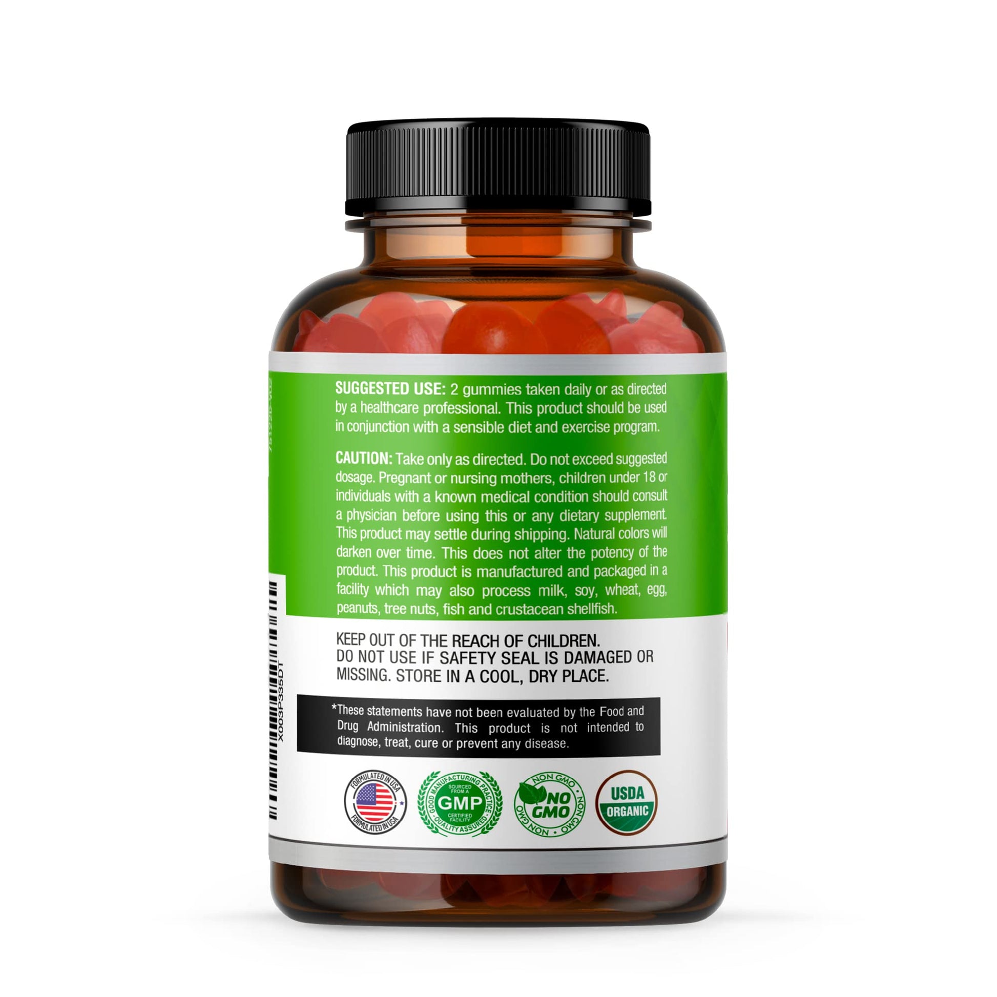 USDA Organic Apple Cider Vinegar Gummies with The Mother. AVC Keto Gummy Vitamins Simple OrganicaBuy Supplements Australia