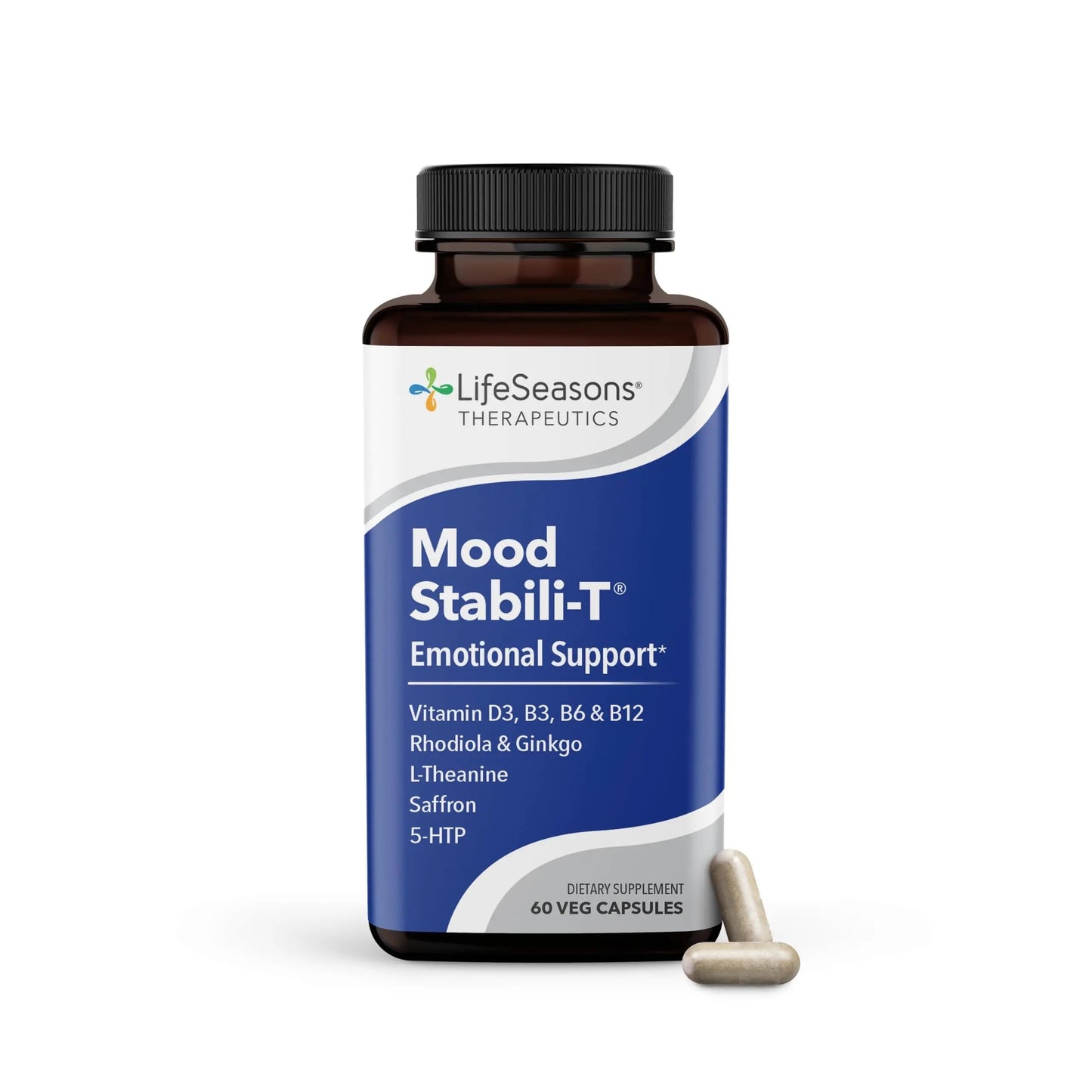 LifeSeasons - Mood Stabili-T - Positive Mood Booster - Enhanced Calmness and Happiness - Relaxed and Balanced Mind LifeSeasonsBuy Supplements Australia