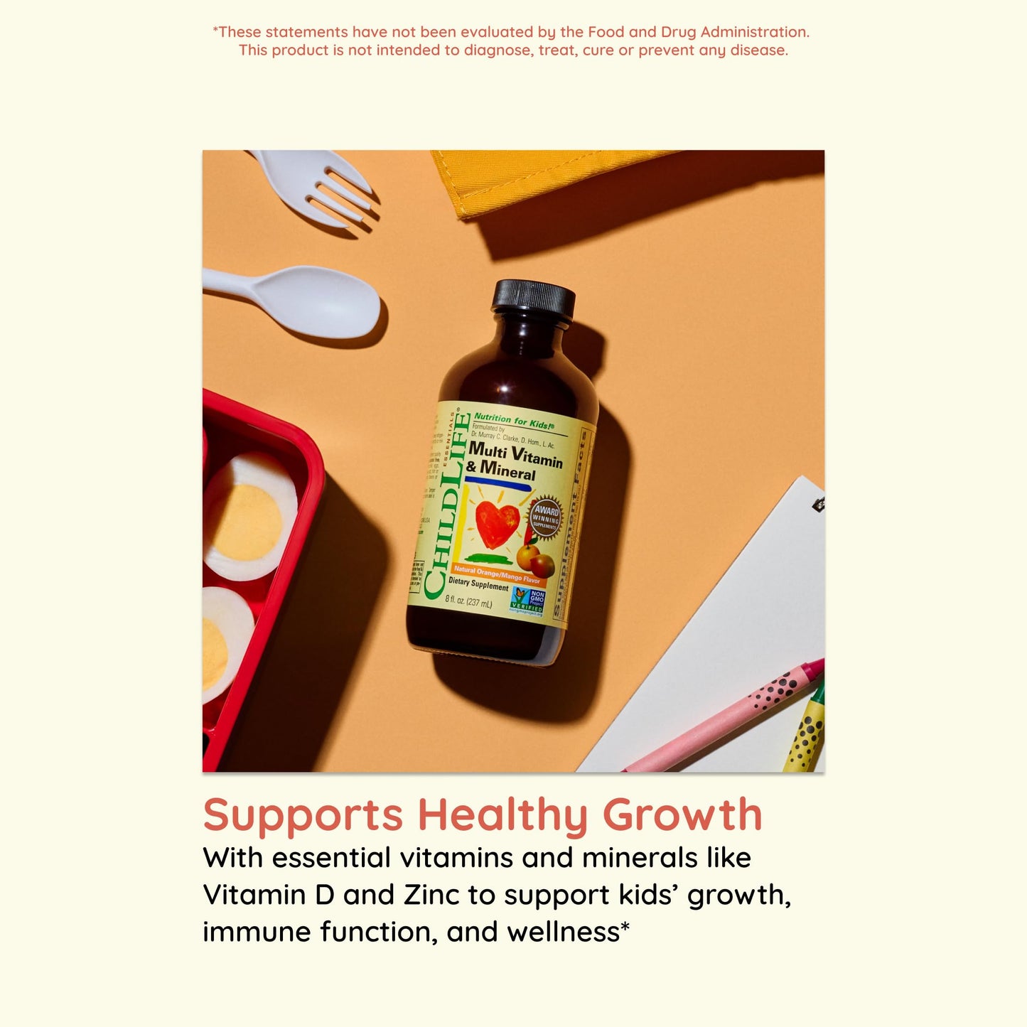 CHILDLIFE ESSENTIALS Kids Multivitamin & Mineral - Kids Vitamins, Liquid Multivitamin, Toddler Multivitamins, Liquid Vitamins, Baby Multivitamin CHILDLIFE ESSENTIALSBuy Supplements Australia
