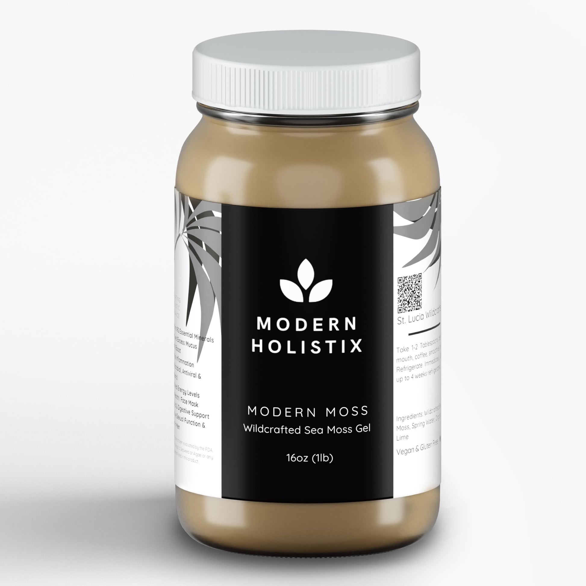 Modern Holistix Original Sea Moss Gel – 32oz Jar | Wildcrafted | All-Natural Superfood for Immunity, Energy & Gut Health Modern HolistixBuy Supplements Australia