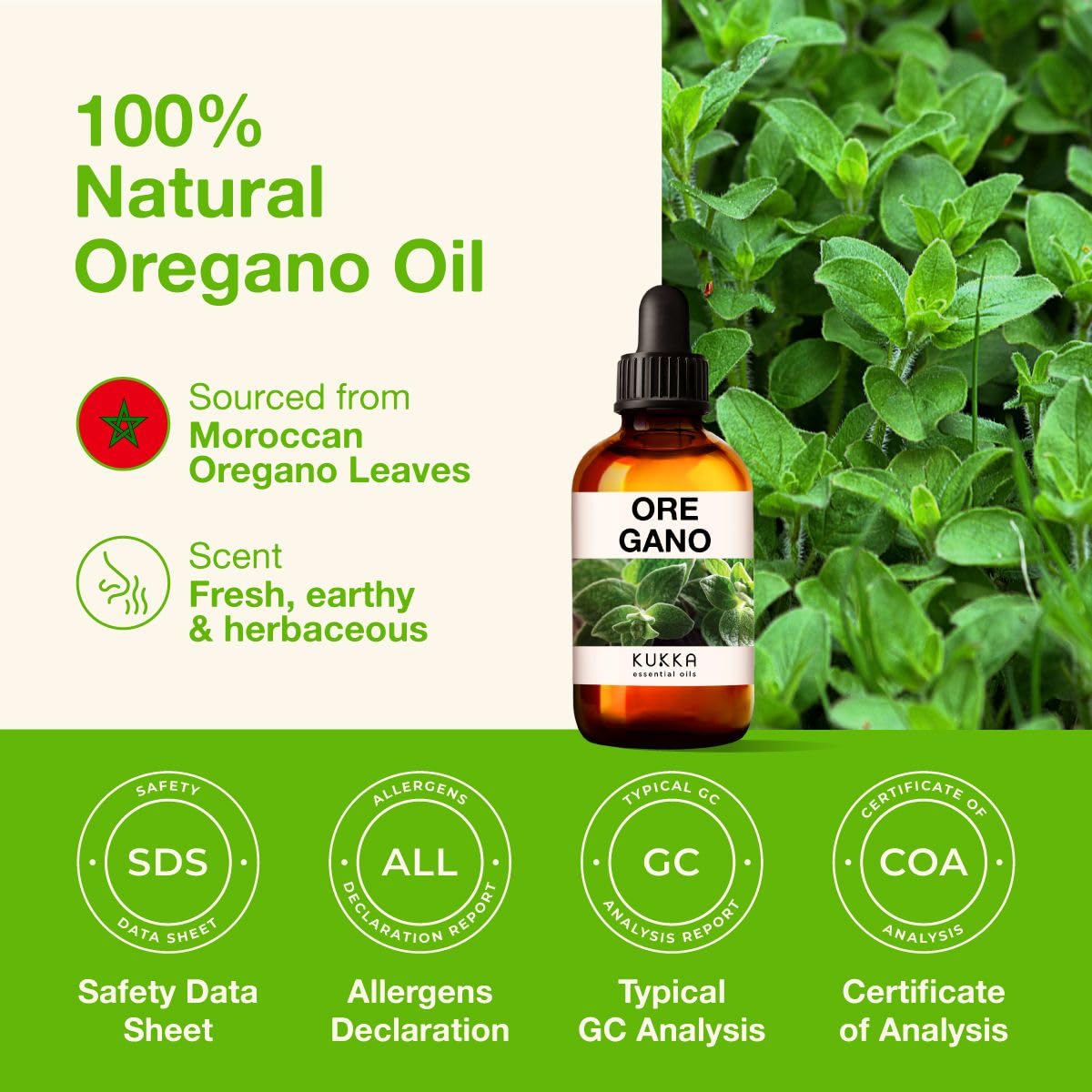 KUKKA Oregano Oils - Natural Oils (4 fl oz) KUKKA essential oilsBuy Supplements Australia