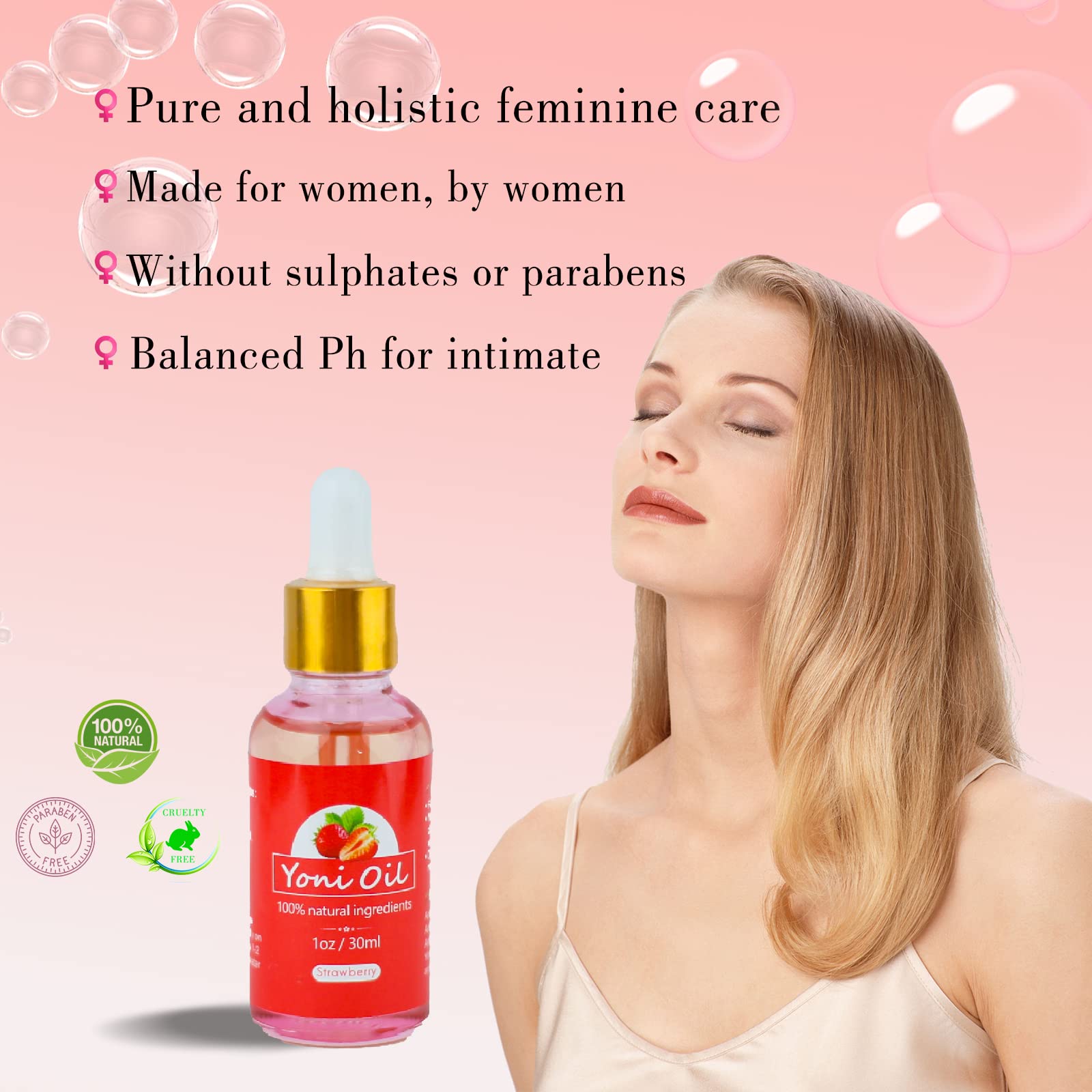 Vickoneer Yoni Wash for Women & Yoni Essential Oil, Intimate Feminine Wash Yoni Care VickoneerBuy Supplements Australia