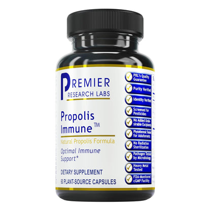 Premier Research Labs Propolis Immune - Bee Propolis Capsules, Bee Pollen Supplement, Propolis Extract Pills for Women & Men, Promotes Immune Health - 60 Vegetarian Capsules Premier Research LabsBuy Supplements Australia