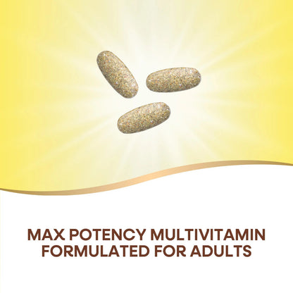Nature's Way Alive! Max3 Potency Daily Multivitamin, Methylated B12 and Folate, Ultra Potency B-vitamins to Support Energy Metabolism*, 180 Tablets Nature's WayBuy Supplements Australia