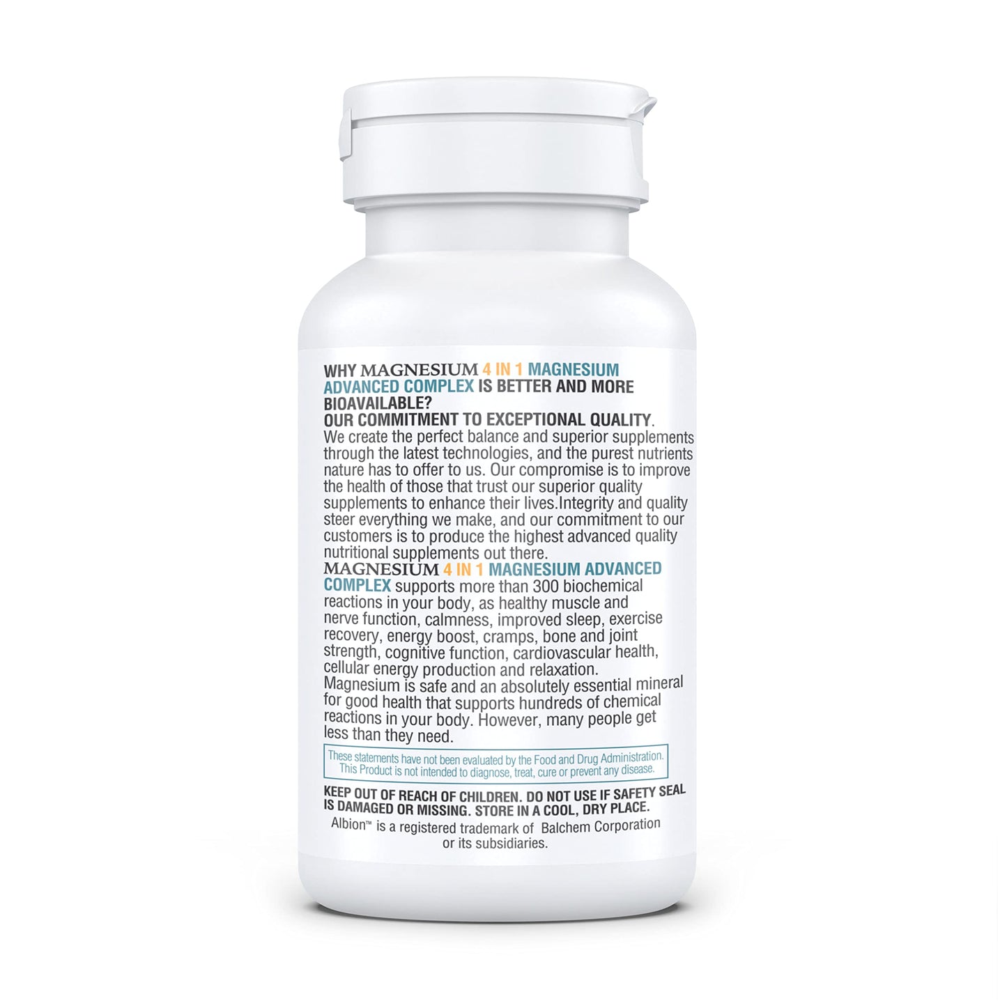 Kappa Nutrition Magnesium 4-in-1, 280mg Elemental Magnesium (Bisglycinate, Malate) + Zinc & Vitamin D3, Brain, Sleep, Energy, Muscle, Immune Support, 120 Vegan Capsules. KAPPA NUTRITIONBuy Supplements Australia