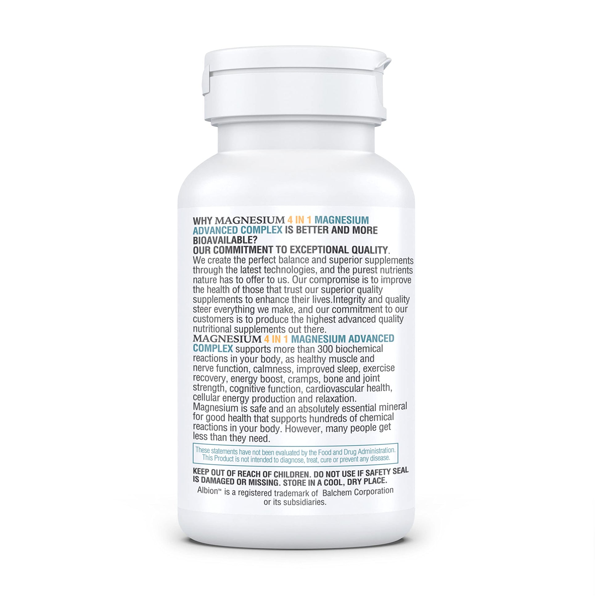 Kappa Nutrition Magnesium 4-in-1, 280mg Elemental Magnesium (Bisglycinate, Malate) + Zinc & Vitamin D3, Brain, Sleep, Energy, Muscle, Immune Support, 120 Vegan Capsules. KAPPA NUTRITIONBuy Supplements Australia