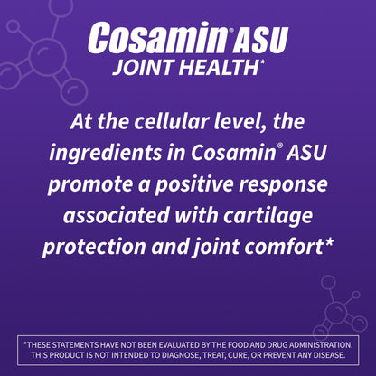 Nutramax Laboratories Cosamin® ASU Joint Health Supplement with Glucosamine, Chondroitin & ASU for Adult Men & Women, Joint Supplement, 230 Capsules Nutramax LaboratoriesBuy Supplements Australia