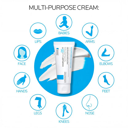 La Roche-Posay Cicaplast Balm B5, Healing Ointment and Soothing Therapeutic Multi Purpose Cream for Dry & Irritated Skin