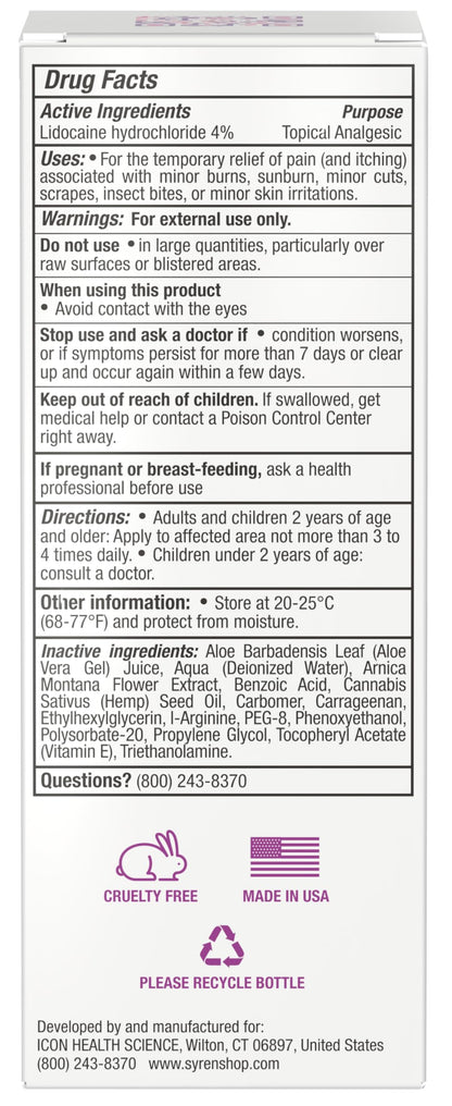 Syren Intimate Relief - Intimate Pain Relieving Gel - Relieves Vulva Pain, Throbbing, Spasms SYRENBuy Supplements Australia