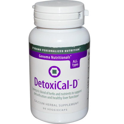 D'Adamo Personalized Nutrition Detoxical-D, 90 Count D'Adamo Personalized NutritionBuy Supplements Australia