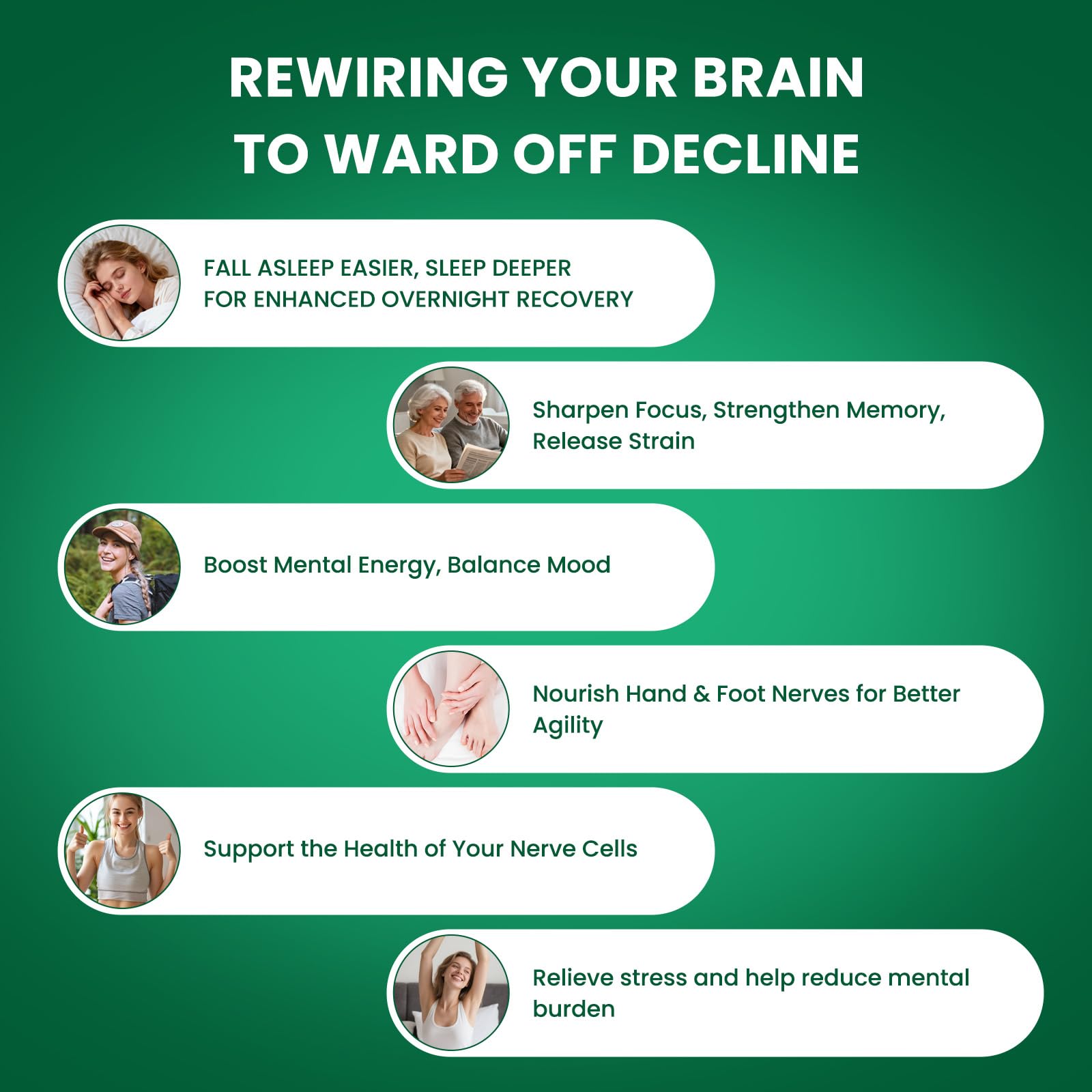 PhosphatidylSerine Memory & Focus Supplement with DHA, Spearmint, Magnesium & Ashwagandha – Brain Clarity, Stress Relief & Cognitive Support – Gluten-Free Vegan, 60 Capsules LIFEFRIENDBuy Supplements Australia
