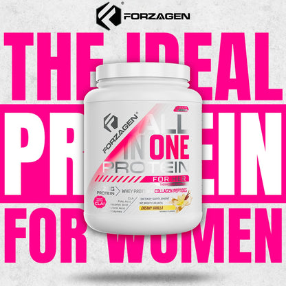 Forzagen All in One Protein for Her, Protein Powder for Women with Collagen Peptides ForzagenBuy Supplements Australia