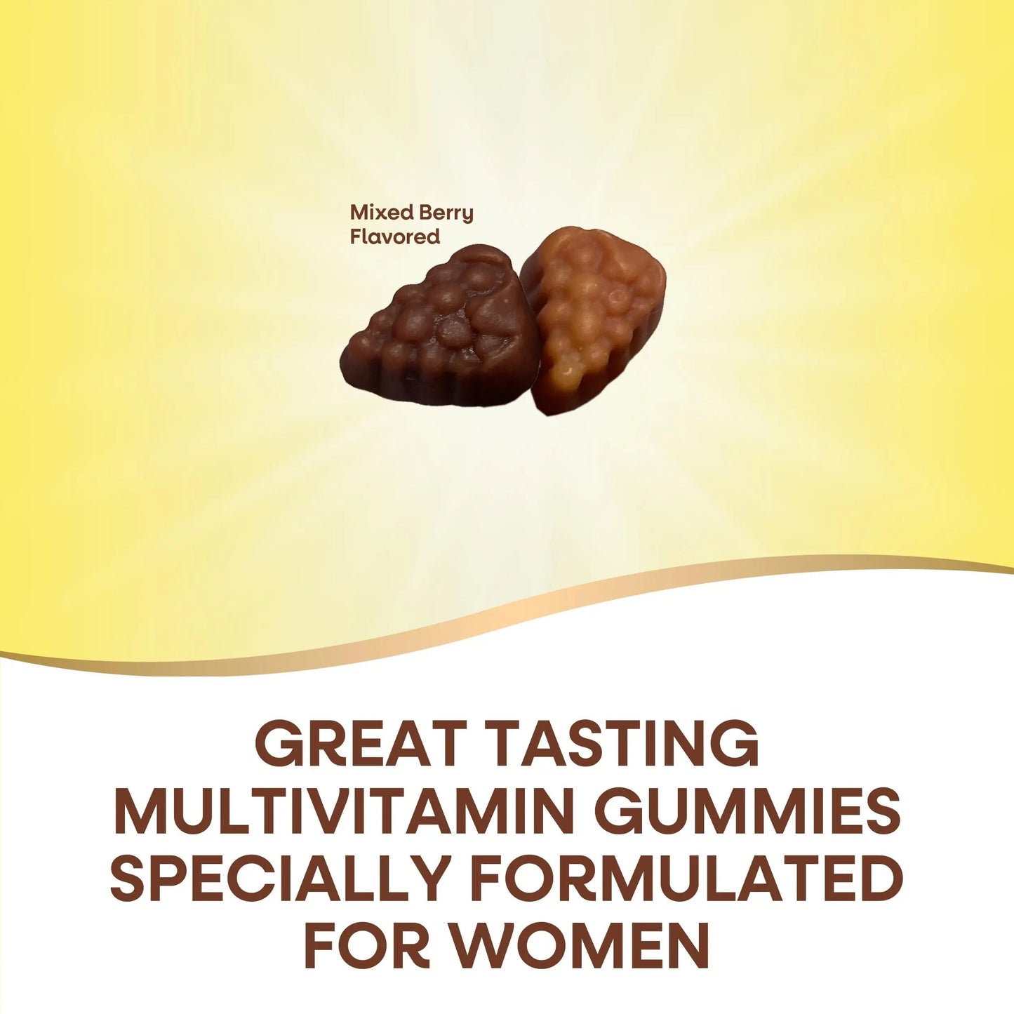 Nature's Way Alive! Women’s Gummy Multivitamin, 16 Vitamins & Minerals, Energy Metabolism*, Hair Skin & Nails Nature's Way