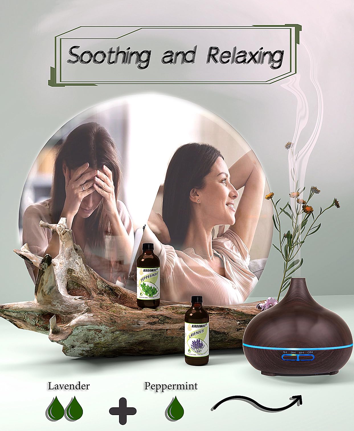 airoomoil Invigorating Peppermint Essential Oil for Showers Skin Use Shampoo Soap Ideal airoomoilBuy Supplements Australia