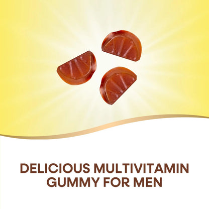 Nature's Way Alive! Men's Premium Gummy Multivitamin, Supports Healthy Heart, Muscle Function*, Full B-Vitamin Complex, Orange, Grape Nature's WayBuy Supplements Australia