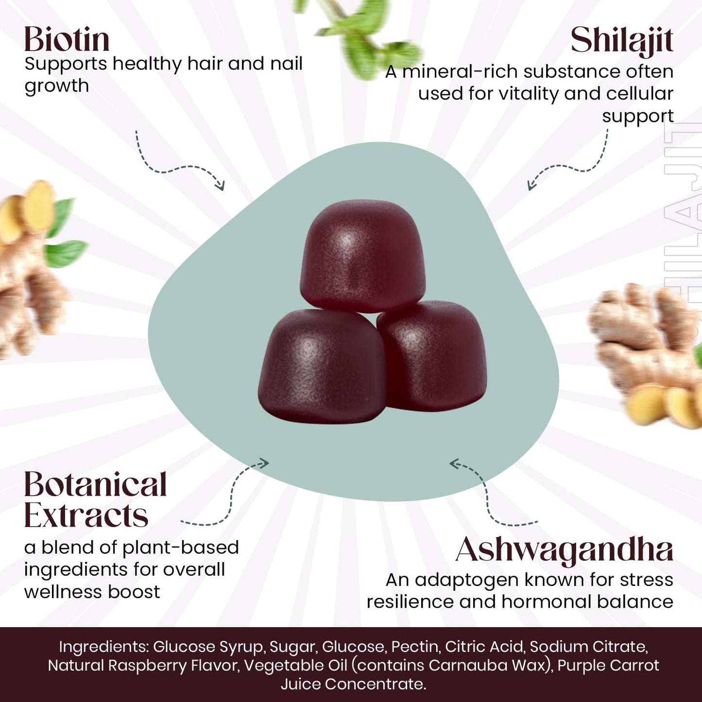 The EverÉ Natural Alchemy Evere RootRise Gummies - Shilajit + Ashwagandha Gummies The EverÉ Natural AlchemyBuy Supplements Australia