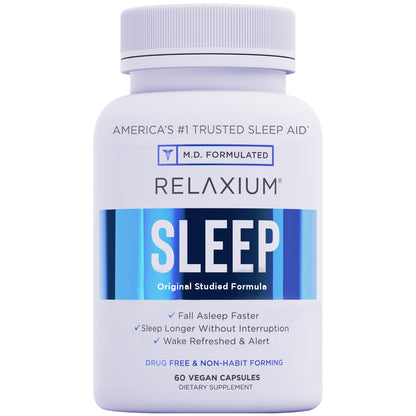 Relaxium Sleep Aid, 30-Day Supply, Dietary Supplement for Better Sleep RelaxiumBuy Supplements Australia