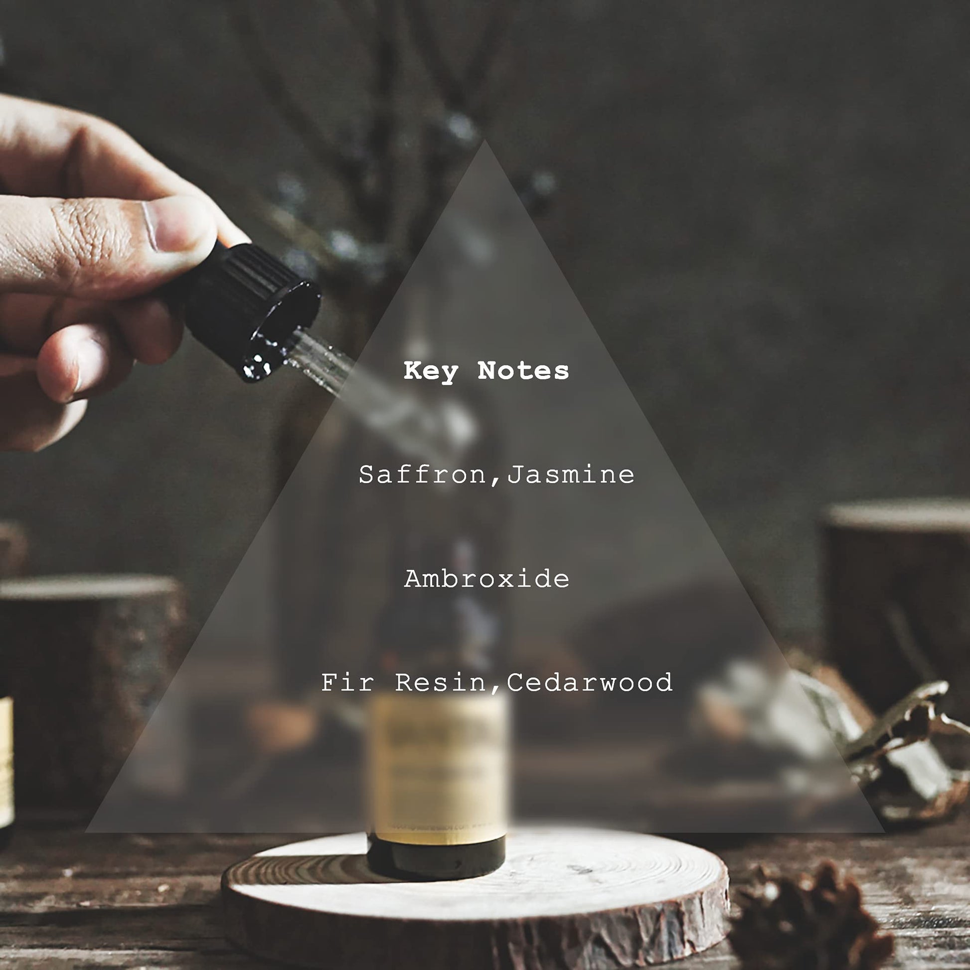 Rouge Diffuser Oil, Ambroxan Molecule-Based Scent, Saffron, Jasmine, Cedarwood Essential Oils Blend sesneslabsBuy Supplements Australia