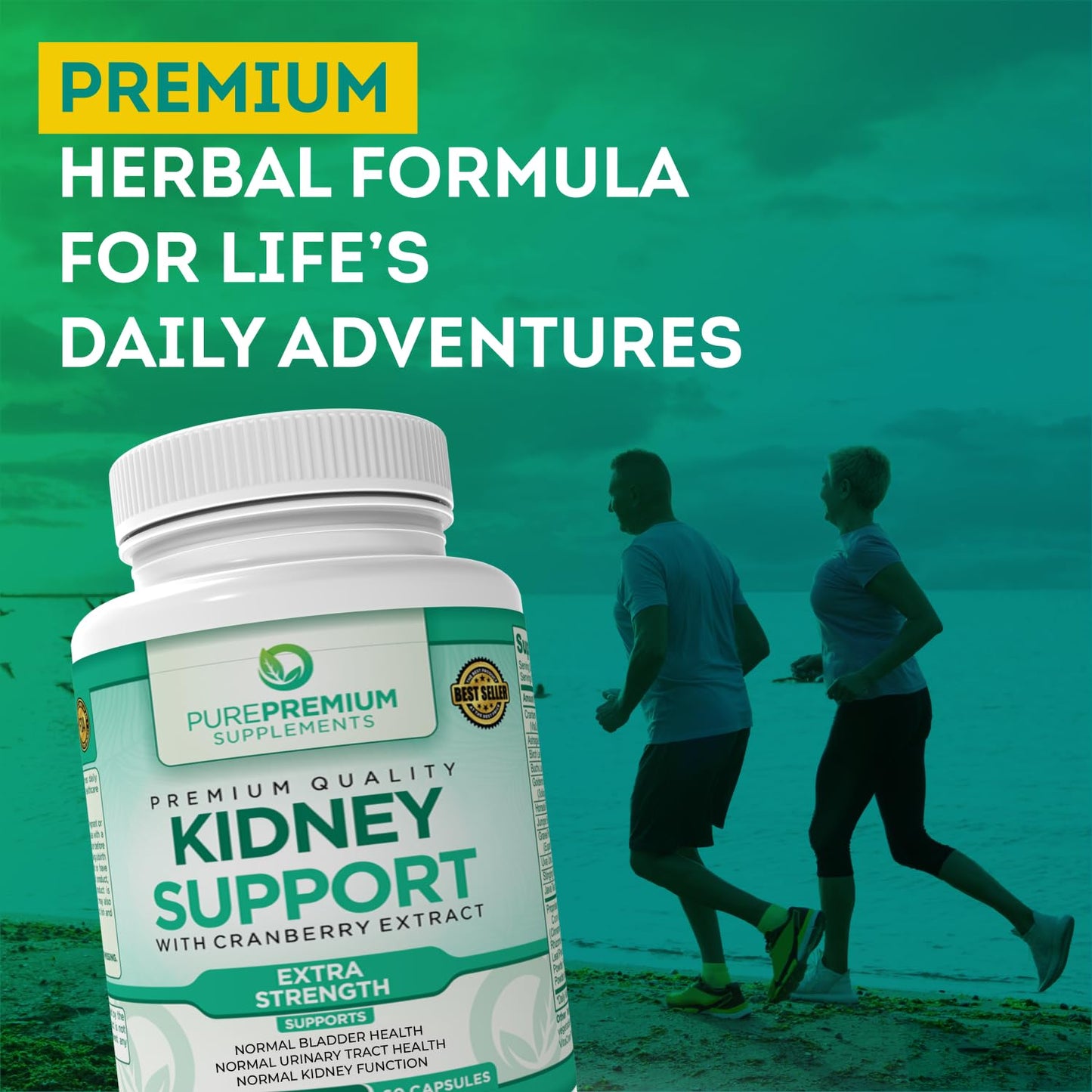 PurePremium Kidney Support Supplement with Cranberry Extract - Kidney Cleanse, Detox PurePremium SupplementsBuy Supplements Australia