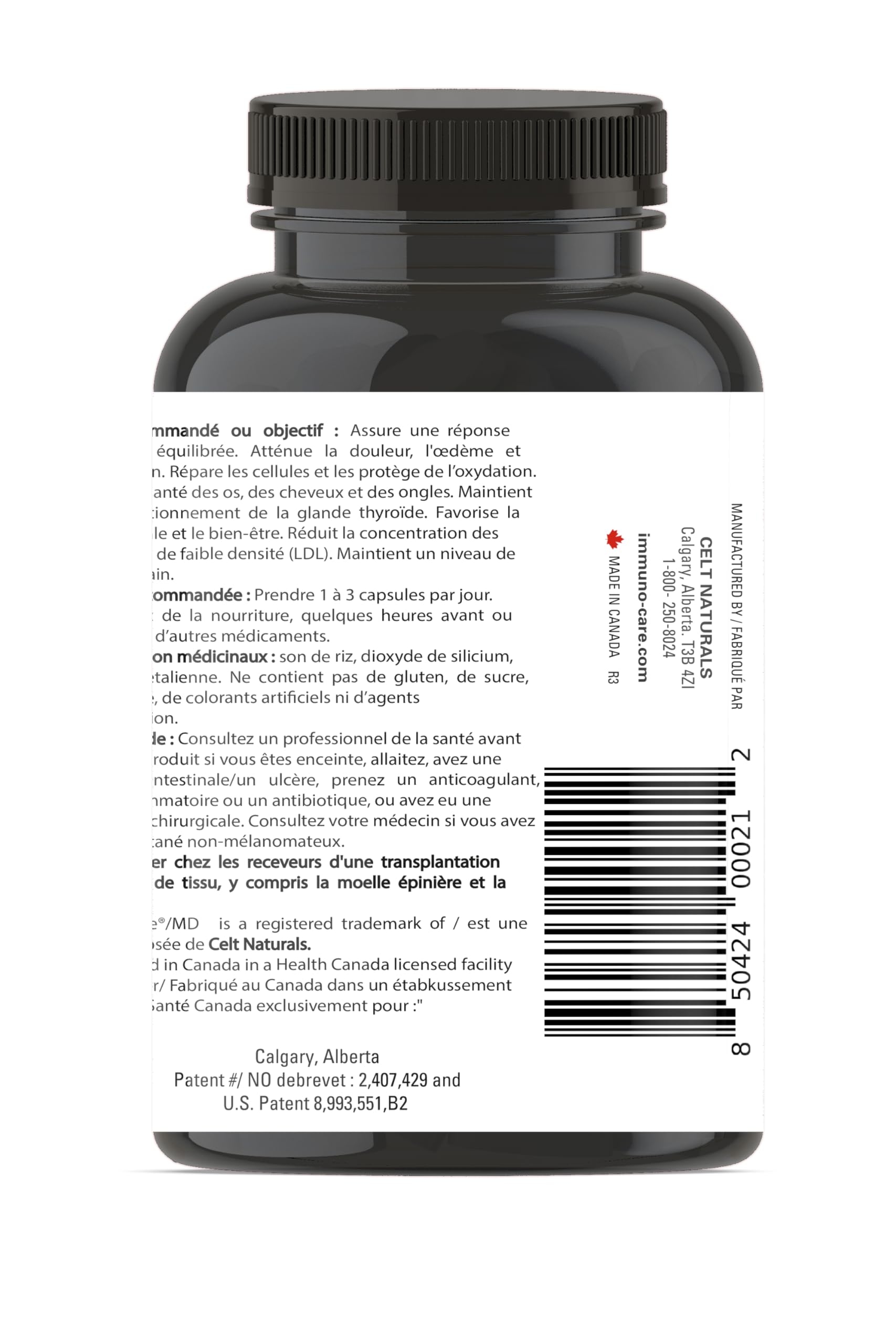Celt Immunocare 60 v-caps - Potent Seasonal Allergy Blend - Adult Immunity Support - Cholesterol Modulator - Plant Sterols Ultra Strength - 7 Key Immunity Enhancing Ingredients Celt Immuno-CareBuy Supplements Australia