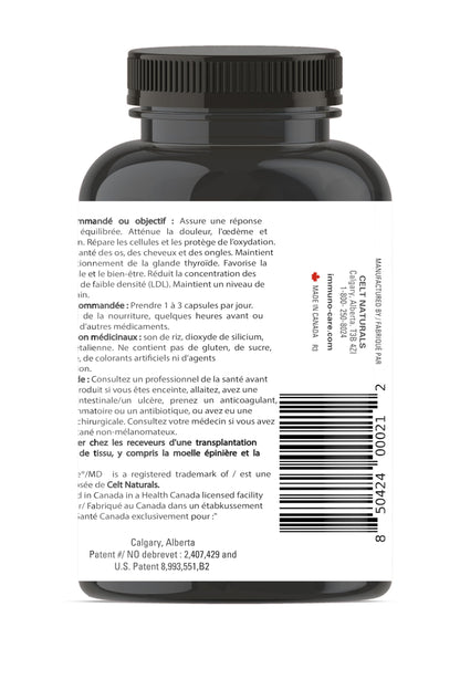 Celt Immunocare 60 v-caps - Potent Seasonal Allergy Blend - Adult Immunity Support - Cholesterol Modulator - Plant Sterols Ultra Strength - 7 Key Immunity Enhancing Ingredients Celt Immuno-CareBuy Supplements Australia