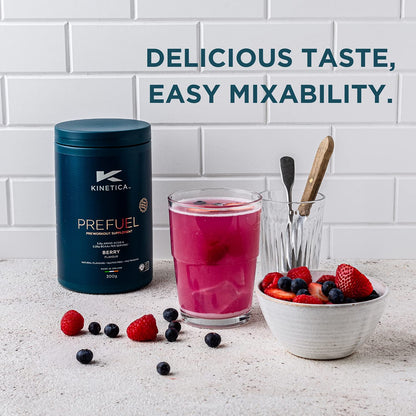 Kinetica PreFuel, Pre Workout, 5.9g Amino Acids & 2.3g BCAA's per Serving, 30 Servings KineticaBuy Supplements Australia