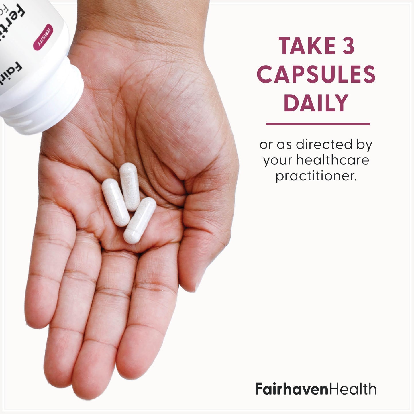 Fairhaven Health FertileCM Fertility Supplement for Women, Capsules - Fertile Cervical Mucus, Ovulation Cycle, Includes L-Arginine, N-Acetyl-Cysteine, Grape Seed Extract and Vitamin C - 90 Capsules Fairhaven HealthBuy Supplements Australia