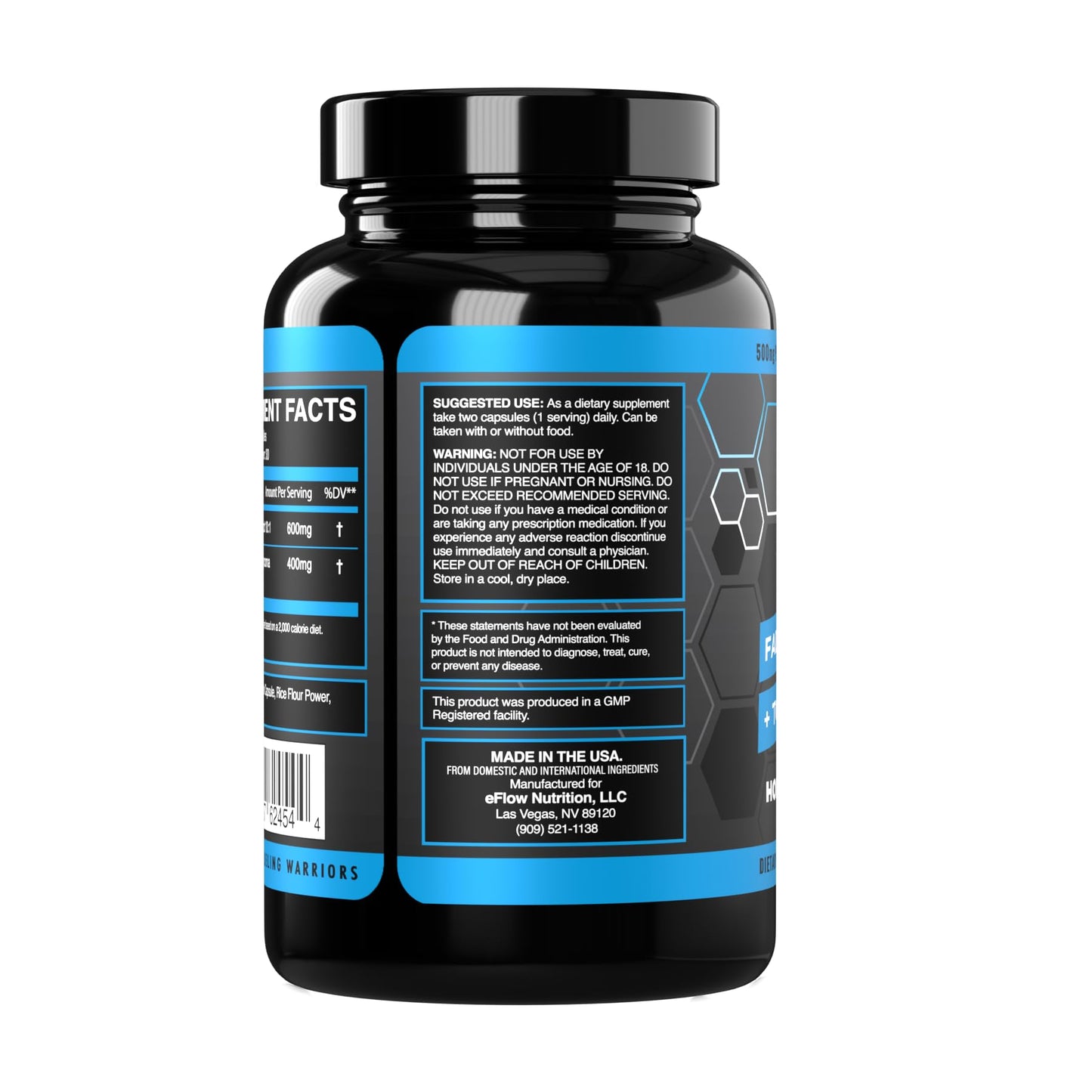 eFlow Nutrition Fadogia Agrestic + Tongkat Ali - [2-in-1] Natural Performance Supplement eFlow NutritionBuy Supplements Australia