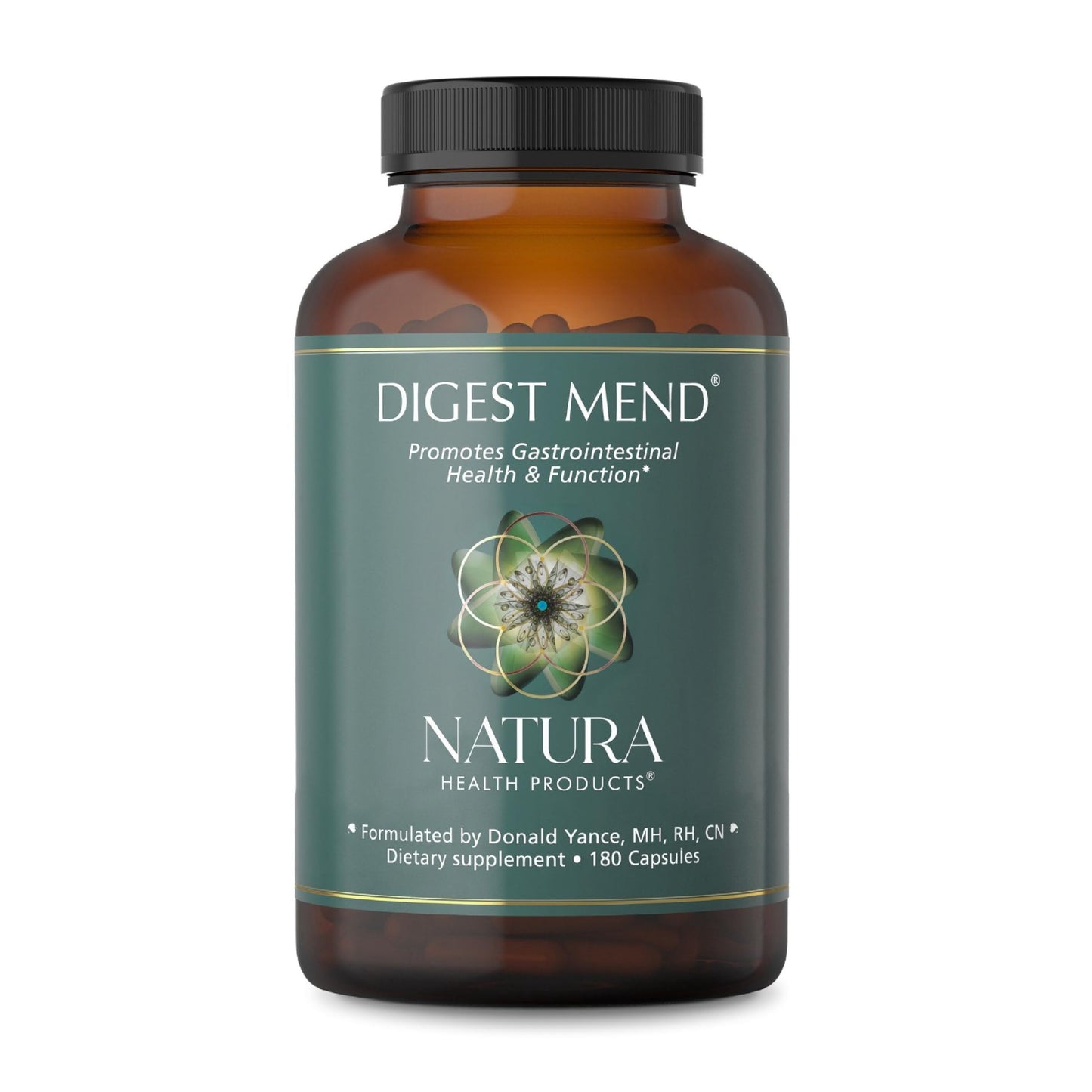 Natura Health Products Digest Mend Supplement - Encourages Healthy gastric microboime* - Featuring Deglycyrrhizinated Licorice (DGL), Aloe Vera, Marshmallow, Mastic Gum, & Chamomile (180 Capsules) Natura Health ProductsBuy Supplements Australia