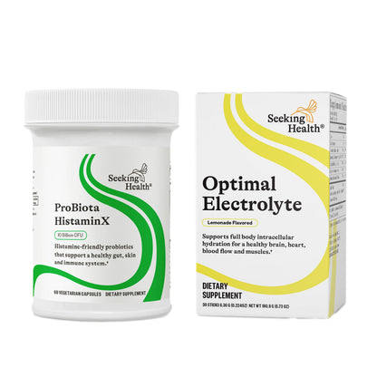 Seeking Health ProBiota HistaminX - Digestion Supplement for Gut Health Support - Support Histamine with Lactobacillus Plantarum & Lactobacillus Salivarius