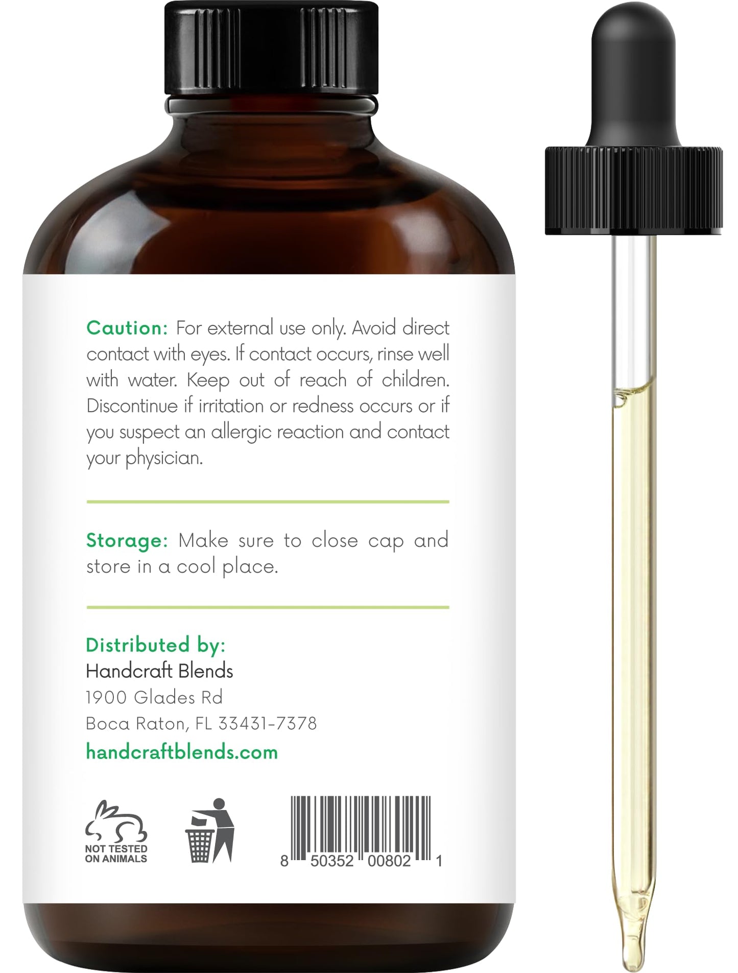 Handcraft Blends Peppermint Essential Oil - Huge 4 Fl Oz - 100% Pure and Natural - Premium Grade Handcraft BlendsBuy Supplements Australia