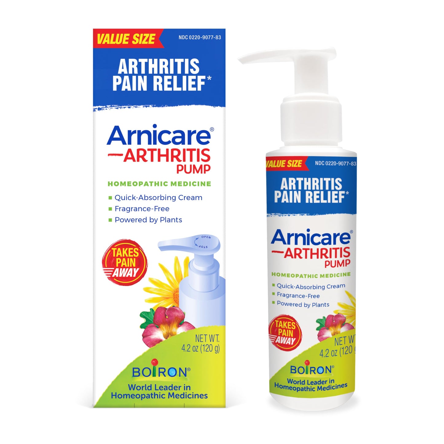 Boiron Arnicare Arthritis Cream Pump for Pain Relief of Knees, Hands, Wrists, Elbows, Joints & Muscles – Quickly Absorbed & Fragrance-Free – 4.2 oz BoironBuy Supplements Australia