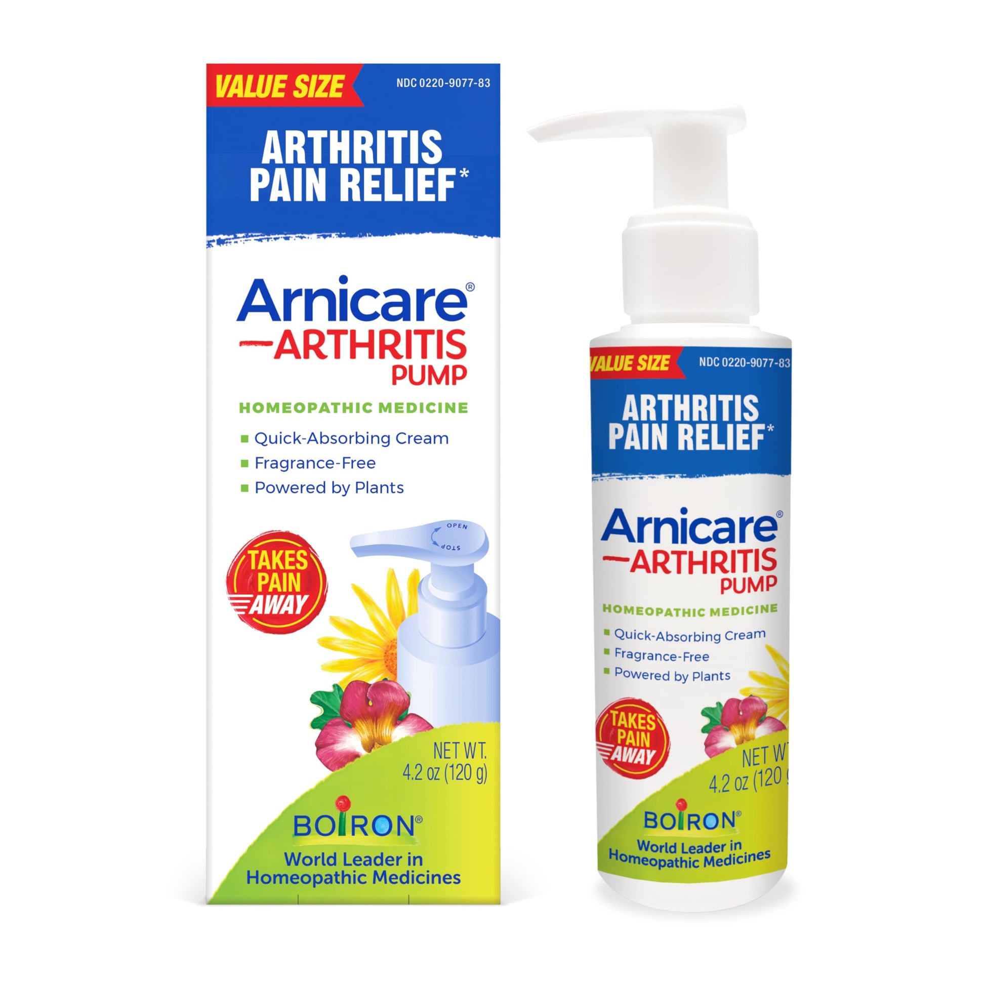 Boiron Arnicare Arthritis Cream Pump for Pain Relief of Knees, Hands, Wrists, Elbows, Joints & Muscles – Quickly Absorbed & Fragrance-Free – 4.2 oz BoironBuy Supplements Australia